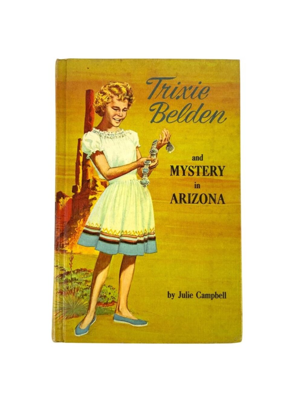 Trixie Belden and Mystery in Arizona Hardcover By Julie Campbell 1965 DAMAGED